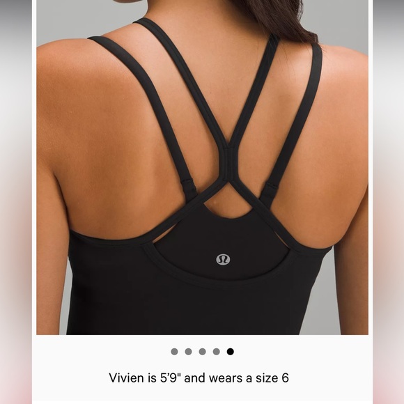 Set of 2 - Lululemon Wunder under train high neck cross back training  tank top - Picture 2 of 14